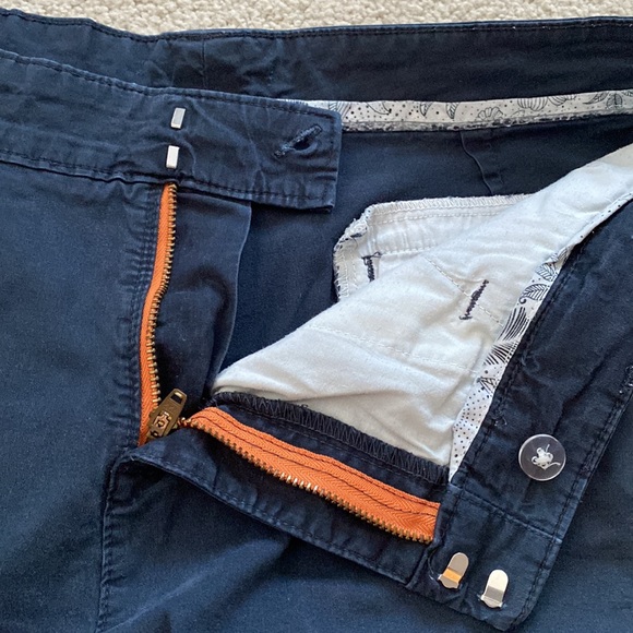 Navy blue Bermuda shorts. Size 10/12. See measurements. - Picture 4 of 16